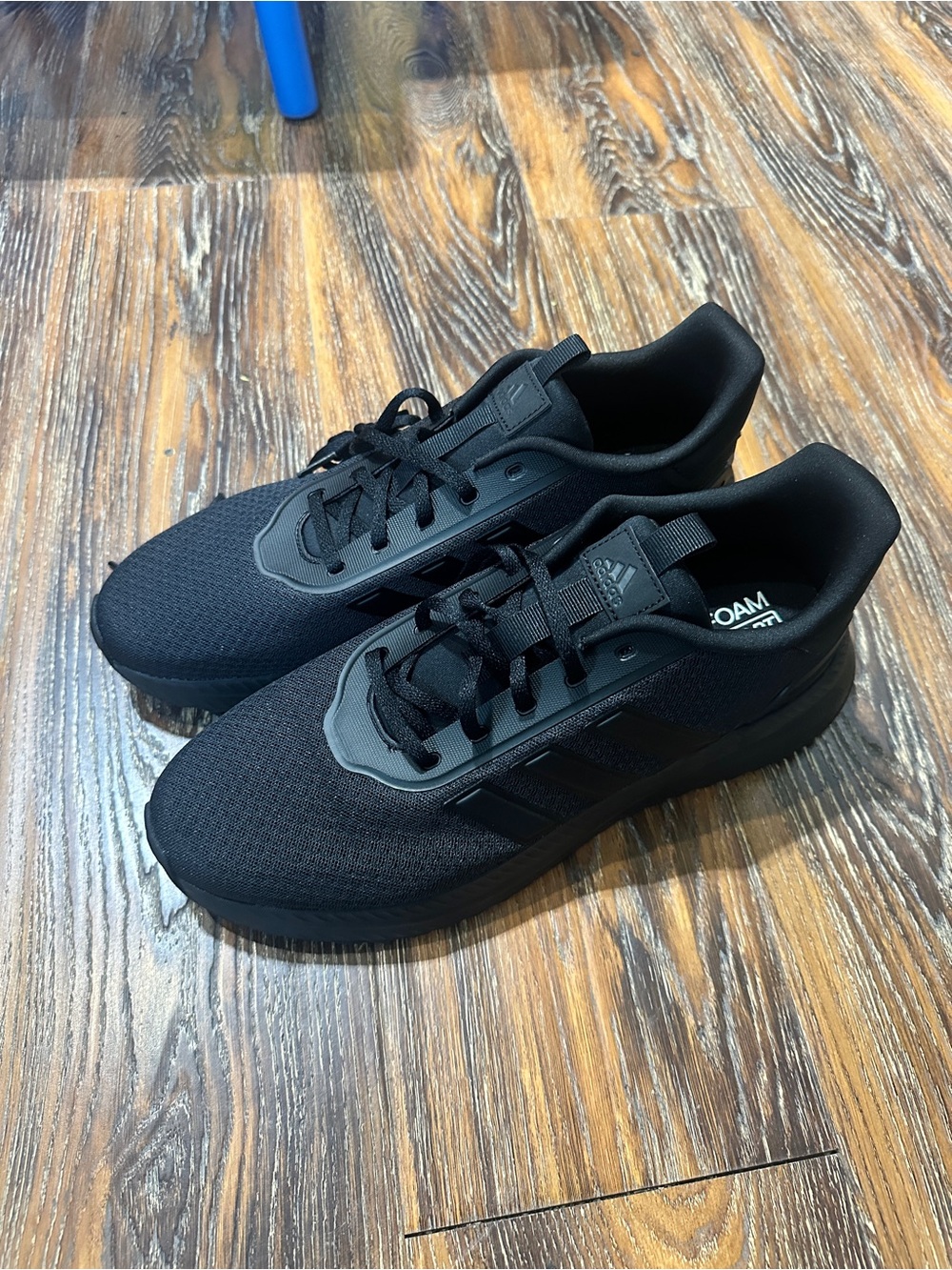 adidas Black Mesh Casual Trainers